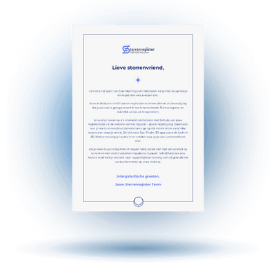 Bevestigingsbrief