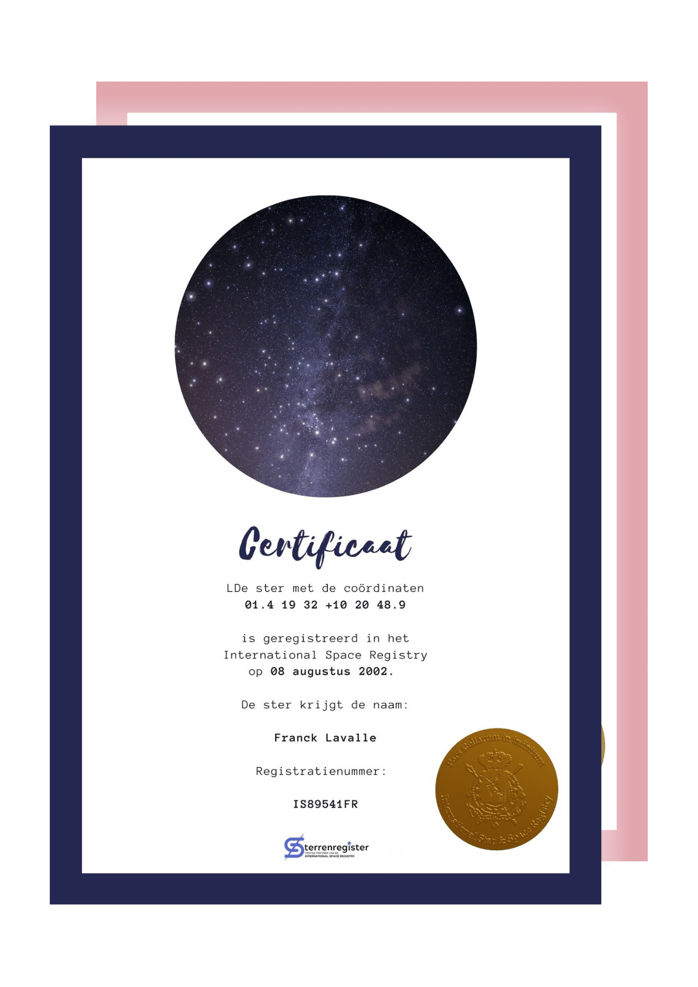 Middernachtblauw & Lichtroze